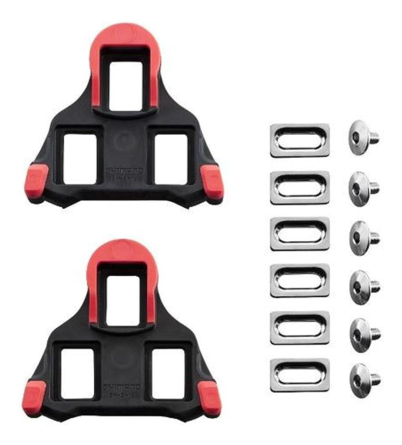 JUEGO SHIMANO CALAS PEDALES SPD-SL FIJO SM-SH10 DURA-ACE - 2