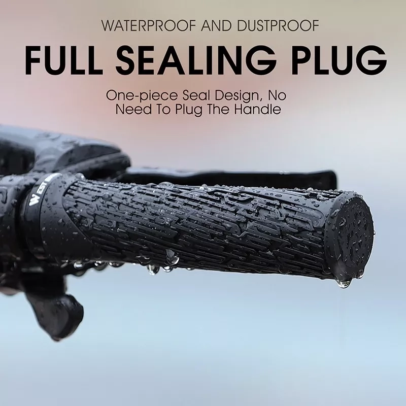 PUÑOS WEST BIKING C/ LOCK BICICLETA MTB BMX GRIPS EMPUÑADURA - 4