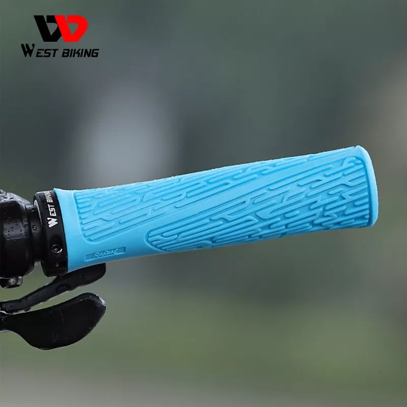 PUÑOS WEST BIKING C/ LOCK BICICLETA MTB BMX GRIPS EMPUÑADURA - 5