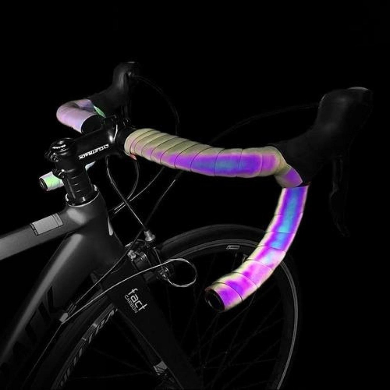 CINTA DE MANILLAR REFLECTANTE PARA BICICLETA Y CAÑAS - 2