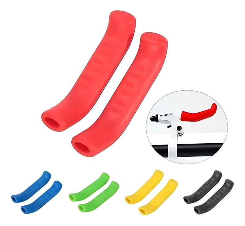 FUNDA CUBRE MANILLAS FRENO BICICLETA MANETAS PROTECTOR - 1
