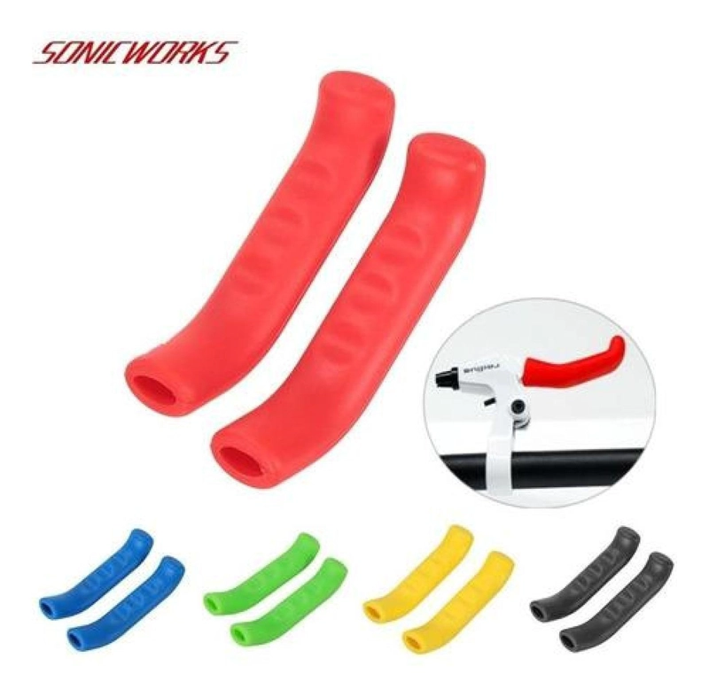 FUNDA CUBRE MANILLAS FRENO BICICLETA MANETAS PROTECTOR - 1