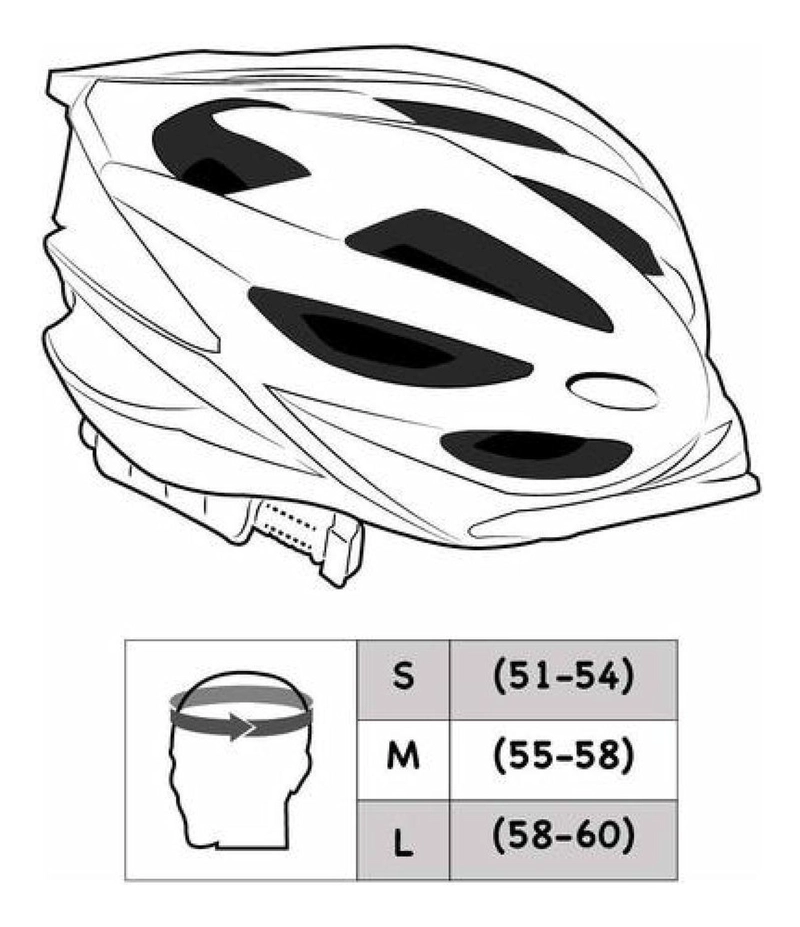 CASCO DEPORTIVO HOOK SPORT, CICLISMO AJUSTABLE UNISEX ADULTO - 4