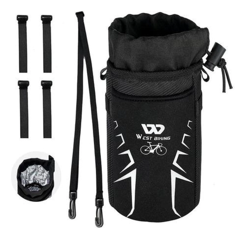 BOLSA AISLANTE WEST BIKING PORTA BOTELLAS BICICLETA SCOOTER TREKKING - 2