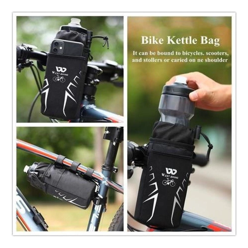 BOLSA AISLANTE WEST BIKING PORTA BOTELLAS BICICLETA SCOOTER TREKKING - 3