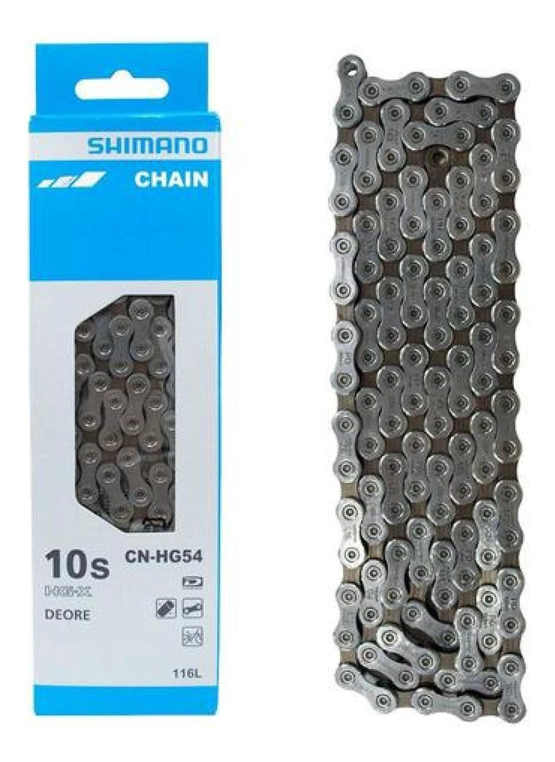 CADENA BICICLETA SHIMANO CN-HG54 HG-X MTB DE 10 V DEORE - 1