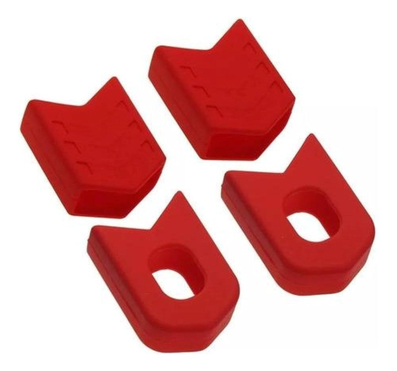 FUNDA PROTECTOR DE SILICONA PARA BIELA DE BICICLETA ENLEE TAMAÑO UNICA - 2