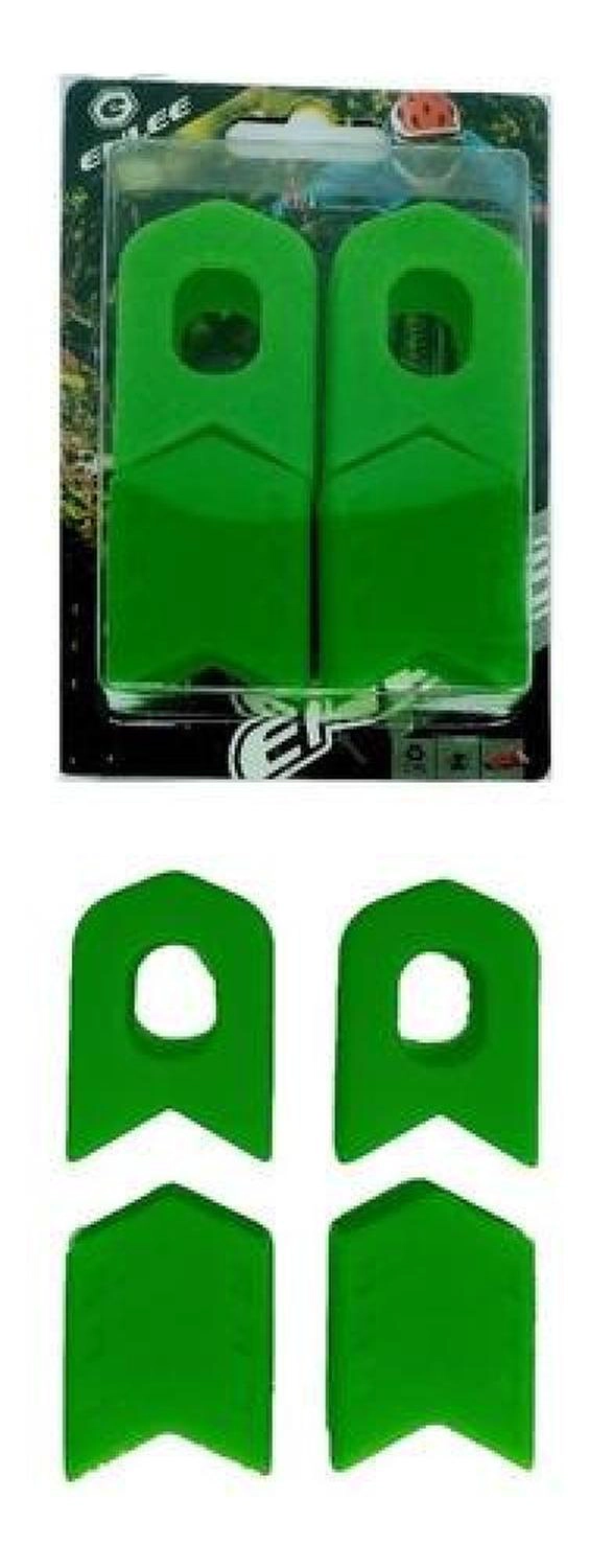 FUNDA PROTECTOR DE SILICONA PARA BIELA DE BICICLETA ENLEE TAMAÑO UNICA - 3