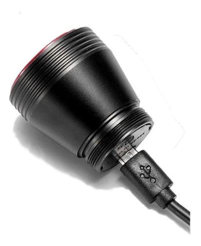 LUZ TRASERA ROCKBROS SMART SENSOR FRENADO USB PARA BICICLETA NEGRO - 5
