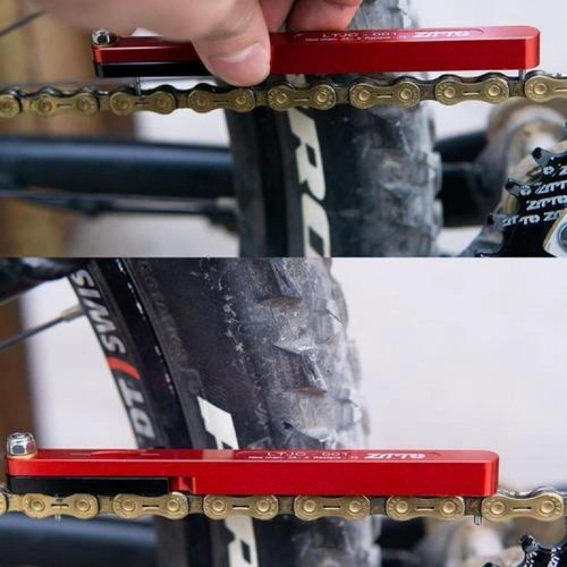 MEDIDOR INDICADOR PROFESIONAL DE DESGASTE CADENA BICICLETA - 2