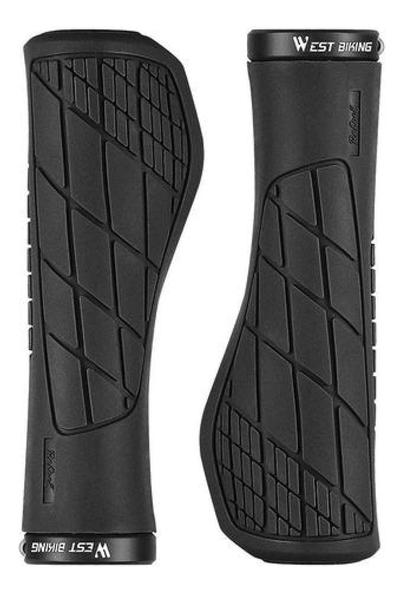 PUÑOS ERGONOMICOS CON LOCK WEST BIKING VARIOS COLORES - 1