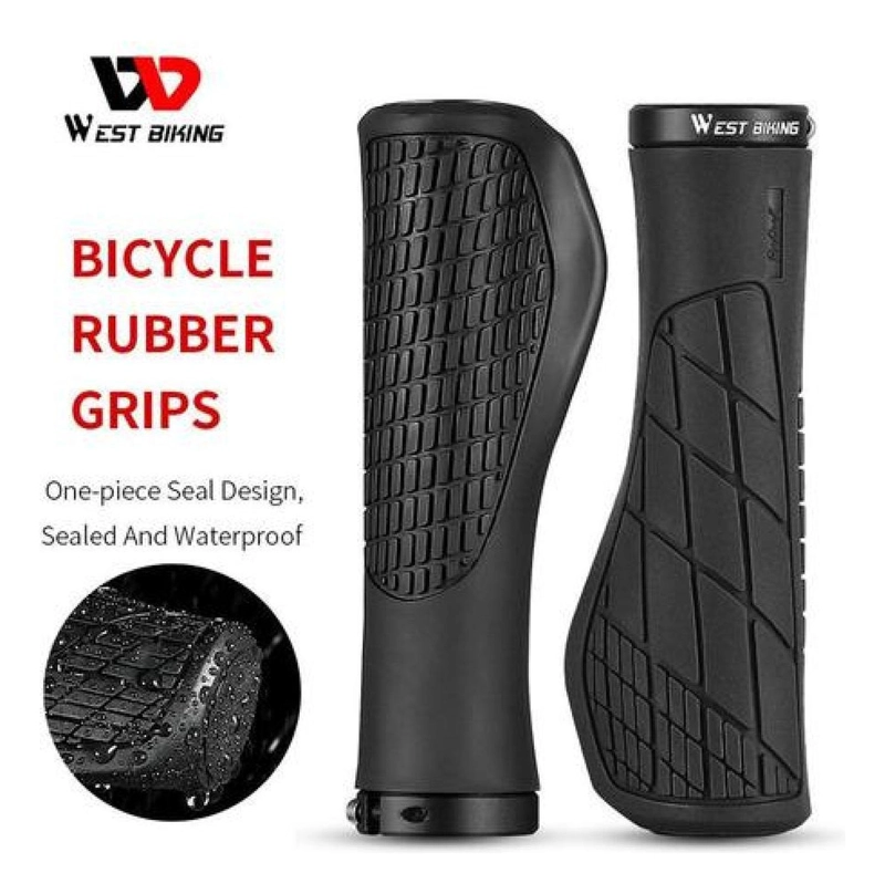 PUÑOS ERGONOMICOS CON LOCK WEST BIKING VARIOS COLORES - 8