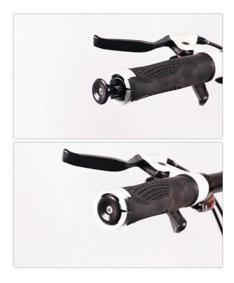 TAPAS DE ALUMINIO PARA MANILLAR, TAPONES MANUBRIO BICICLETA - 6