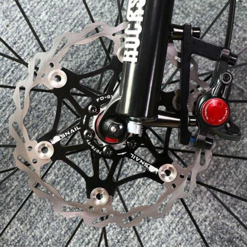 DISCO DE FRENO FLOTANTE 160 180 MM BICICLETA MTB ENDURO DH - 2