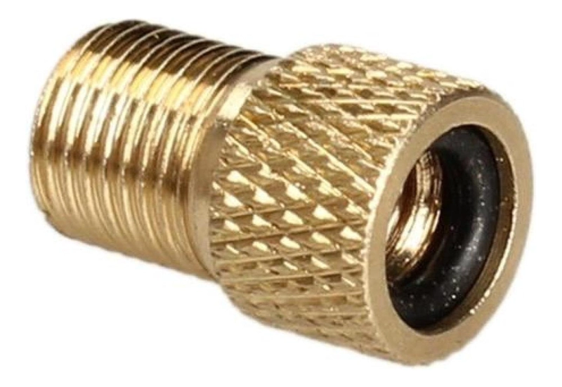 ADAPTADOR GOMA VÁLVULA FRANCESA A AUTO CON SELLO DE ANTIFUGA - 1