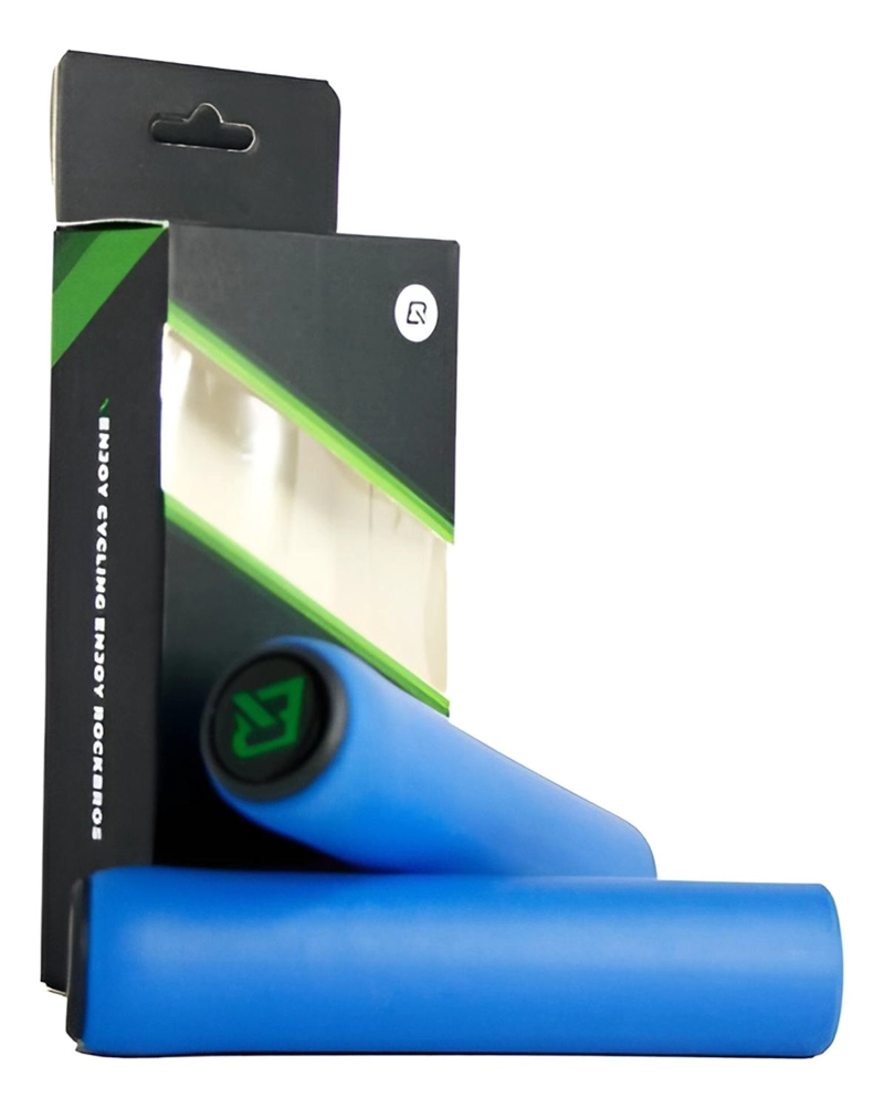 PUÑOS ROCKBROS DE SILICONA, BICICLETA MTB BMX GRIPS - 1
