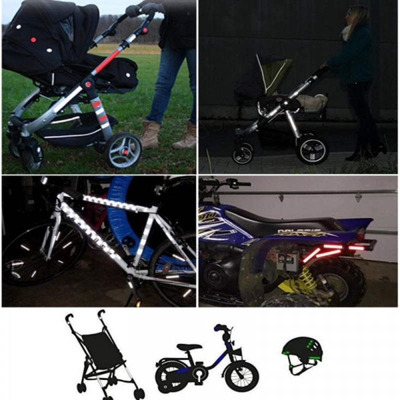 ADHESIVO REFLECTANTE STICKER, PEGATINA MULTIUSO, BICICLETA - 5