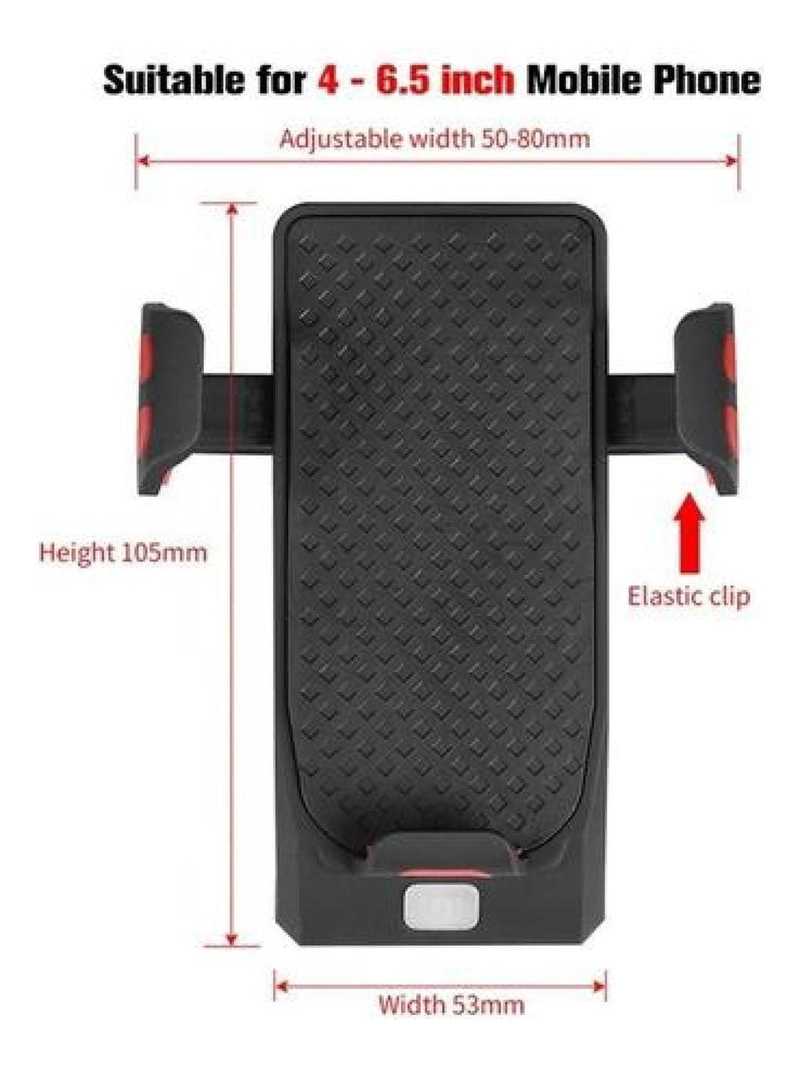 LUZ BOCINA WEST BIKING PORTA CARGA CELULAR BICICLETA DELANTERA FOCO USB - 4