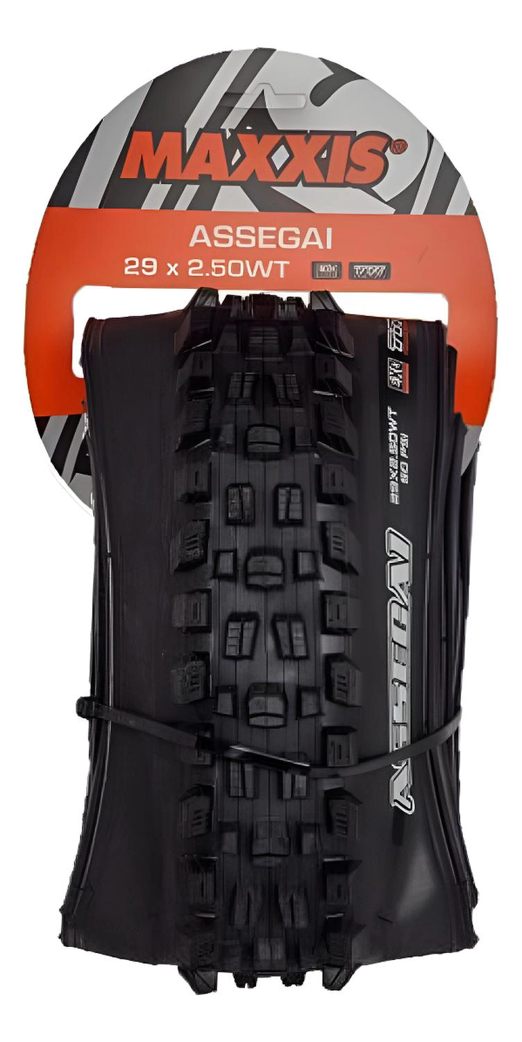 MAXXIS ASSEGAI 29X2.50 WT EXO/TR - KEVLAR ENDURO MTB NEGRO - 1