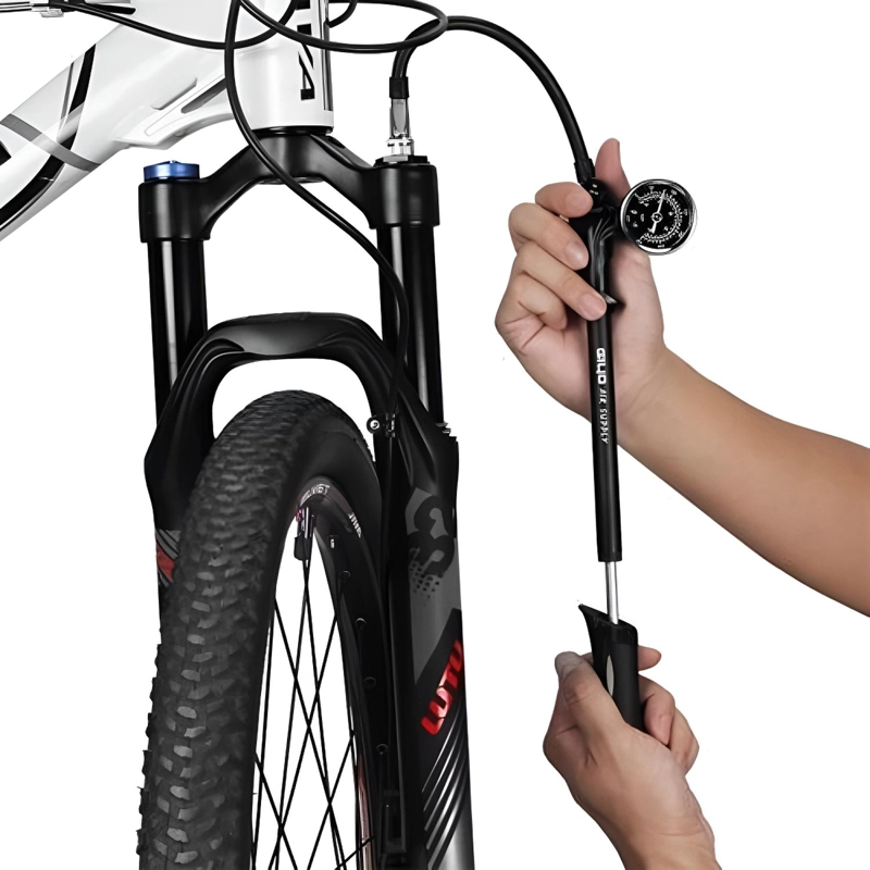 BOMBIN HORQUILLA Y SHOCK 300 PSI, SUSPENSION ALTA PRESION - 1