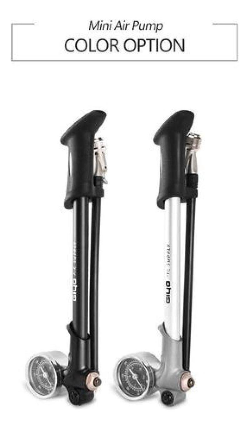 BOMBIN HORQUILLA Y SHOCK 300 PSI, SUSPENSION ALTA PRESION - 2