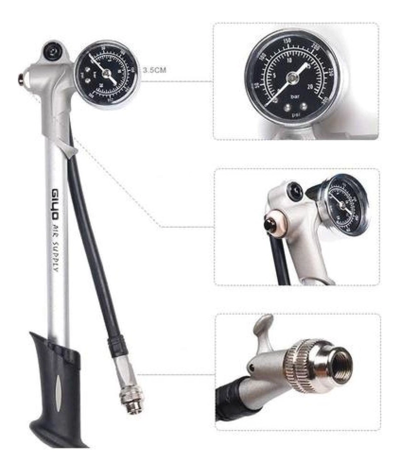 BOMBIN HORQUILLA Y SHOCK 300 PSI, SUSPENSION ALTA PRESION - 3