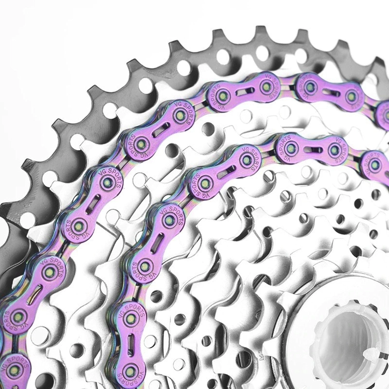 CADENA 9V VELOCIDADES ULTRA LIGERA BICICLETA MTB Y RUTA - 9