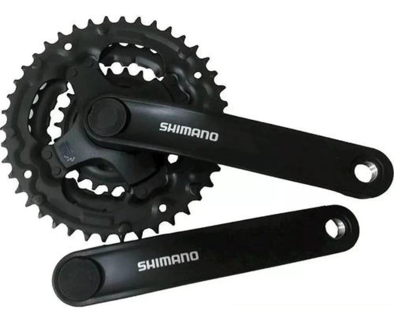 VOLANTE SHIMANO TOURNEY 48D FC-TY301 6/7/8 VEL CAMBIO DUAL SIS - 2