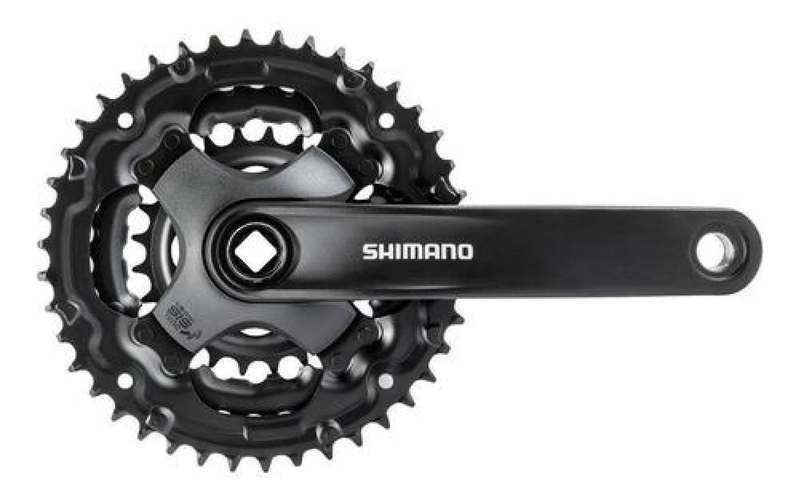 VOLANTE SHIMANO TOURNEY 48D FC-TY301 6/7/8 VEL CAMBIO DUAL SIS - 4