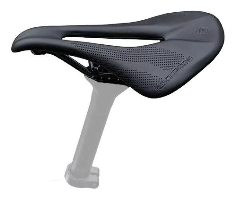 SILLÍN ROCKBROS ANTIPROSTÁTICO CARBONO ULTRA LIVIANO ANCHO BICICLETA - 2