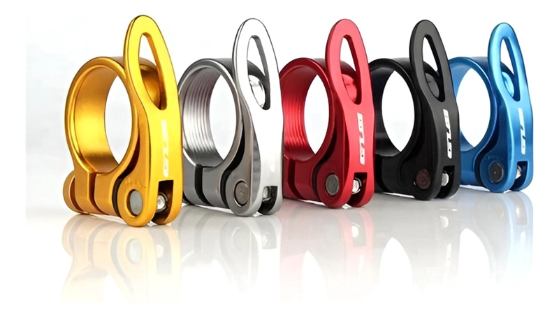 COLLARIN GUB 31,8 MM CON BLOQUEO BICICLETA ASIENTO TIJA - 1