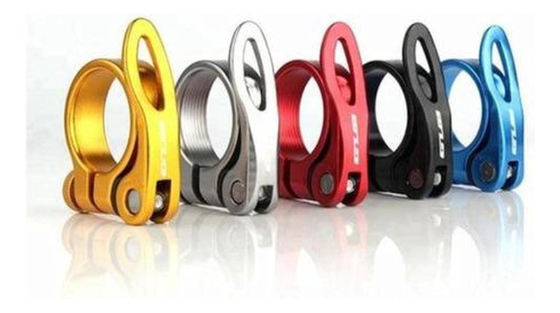 COLLARIN GUB 31,8 MM CON BLOQUEO BICICLETA ASIENTO TIJA - 4
