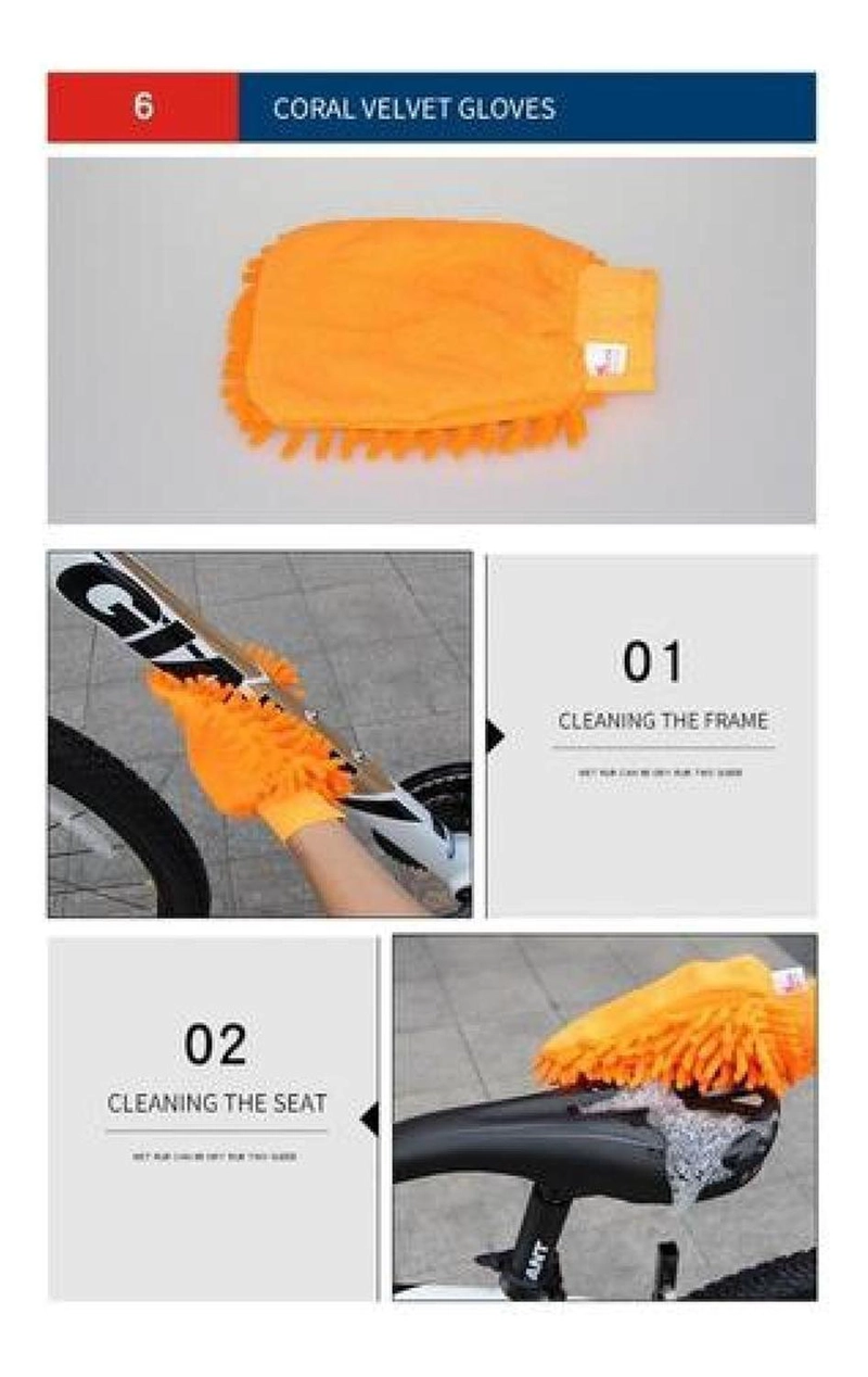 SET DE LIMPIEZA PROFUNDA PARA BICICLETA - 5