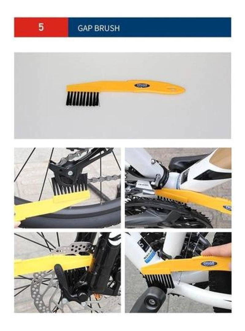 SET DE LIMPIEZA PROFUNDA PARA BICICLETA - 6