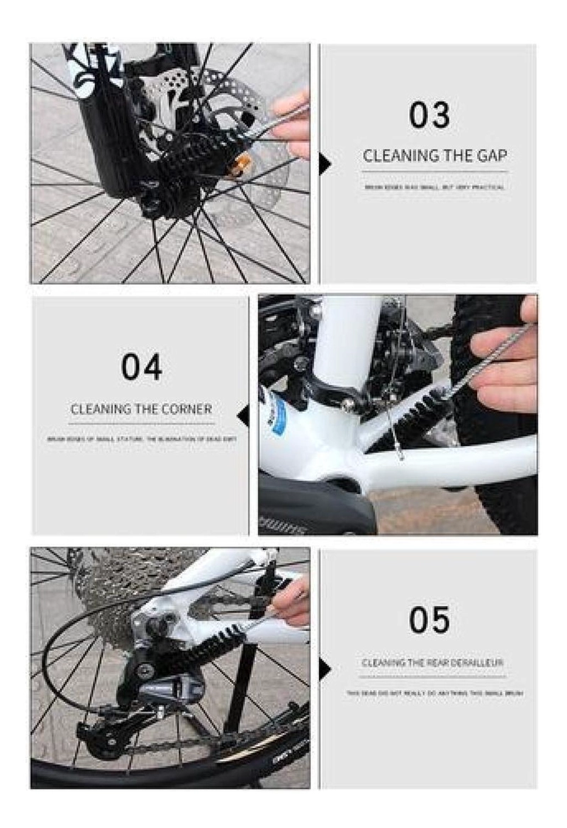 SET DE LIMPIEZA PROFUNDA PARA BICICLETA - 8