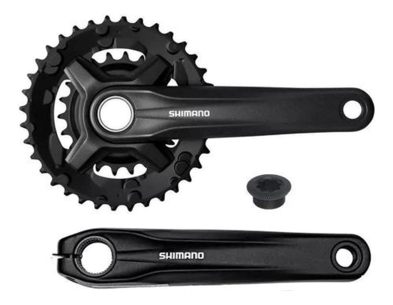 VOLANTE SHIMANO BIELA ALIVIO 2×9 V 36-22T 175MM FC-MT210-B2 - 2