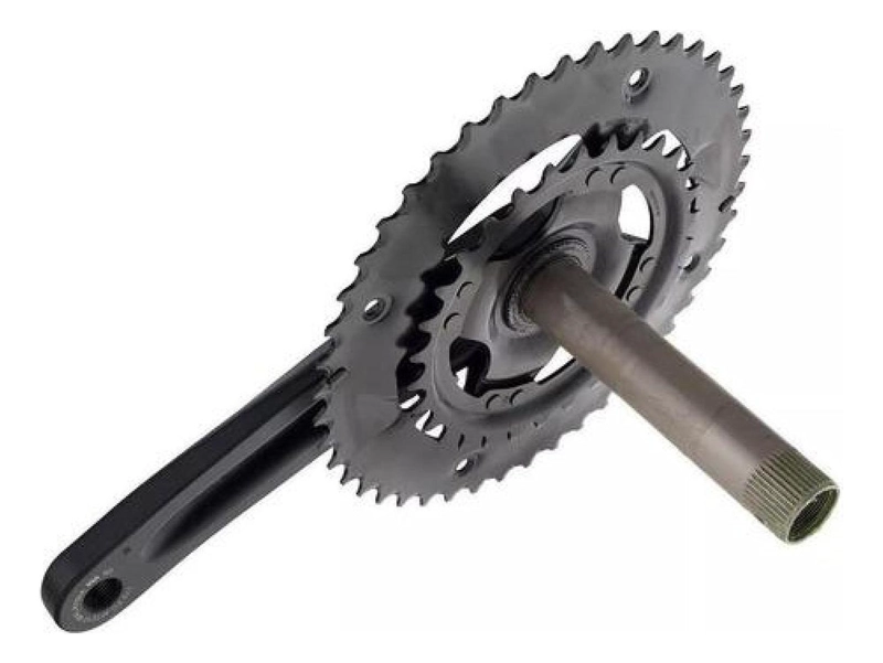VOLANTE SHIMANO BIELA ALIVIO 2×9 V 36-22T 175MM FC-MT210-B2 - 4