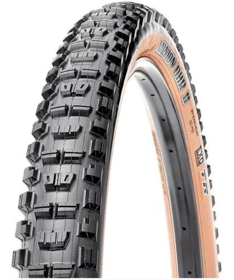 NEUMATICO MAXXIS MINION DHR II EXO/TR/SKINWALL 27.5X2.40WT NEGRO - 2