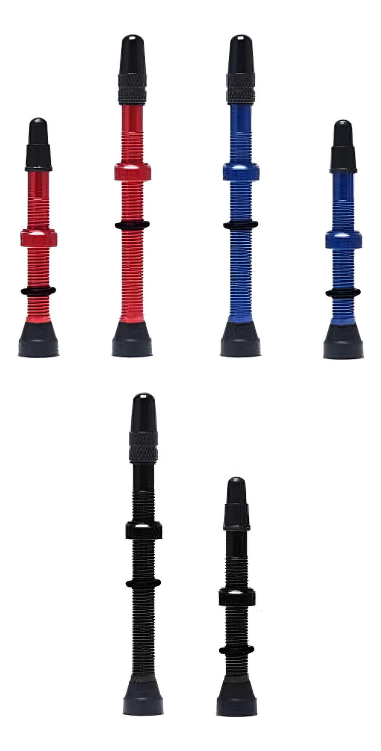 VÁLVULA TUBELESS BICICLETA PRESTA FRANCESA TUBULAR 44/60/78 - 1