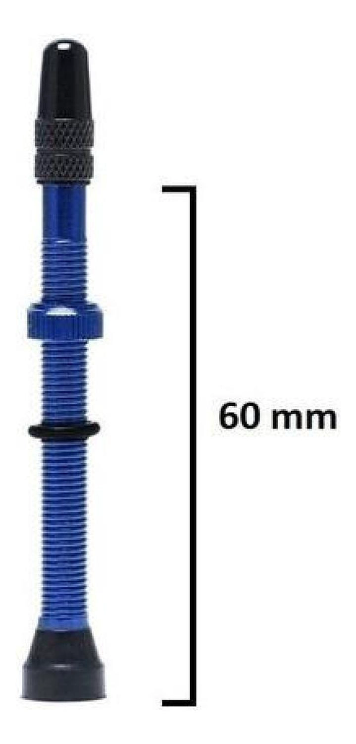 VÁLVULA TUBELESS BICICLETA PRESTA FRANCESA TUBULAR 44/60/78 - 7