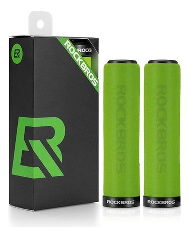 PUÑOS ROCKBROS CON LOCK BICICLETA MTB BMX GRIPS EMPUÑADURA - 3