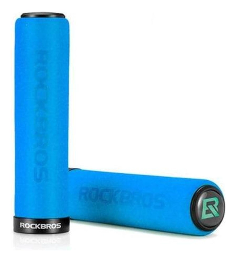 PUÑOS ROCKBROS CON LOCK BICICLETA MTB BMX GRIPS EMPUÑADURA - 6