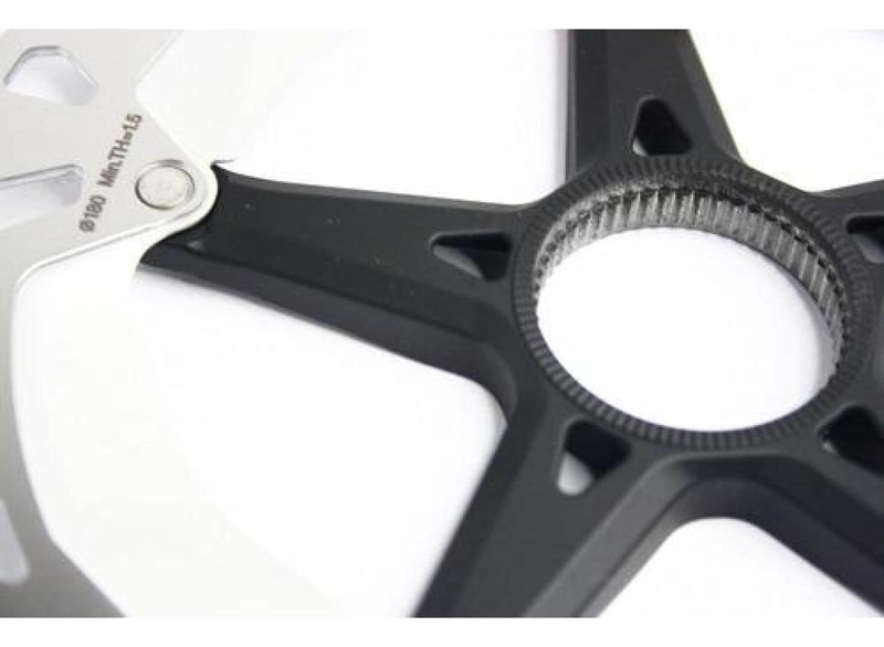 DISCO FRENO ROTOR SHIMANO 180 MM DEORE XT RT-MT800 PLATA - 8