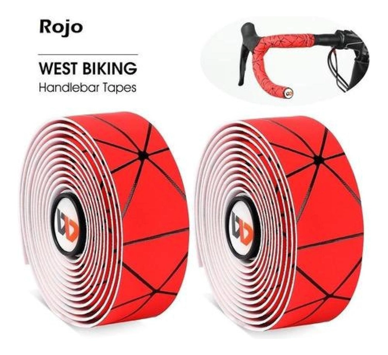 CINTA DE MANILLAR COMODA Y ESTILOSA VARIOS DISEÑOS BICICLETA - 1