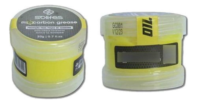 GRASA DE CARBONO PARA ENSAMBLAJE PIEZAS DE BICICLETA RUTA MT - 1
