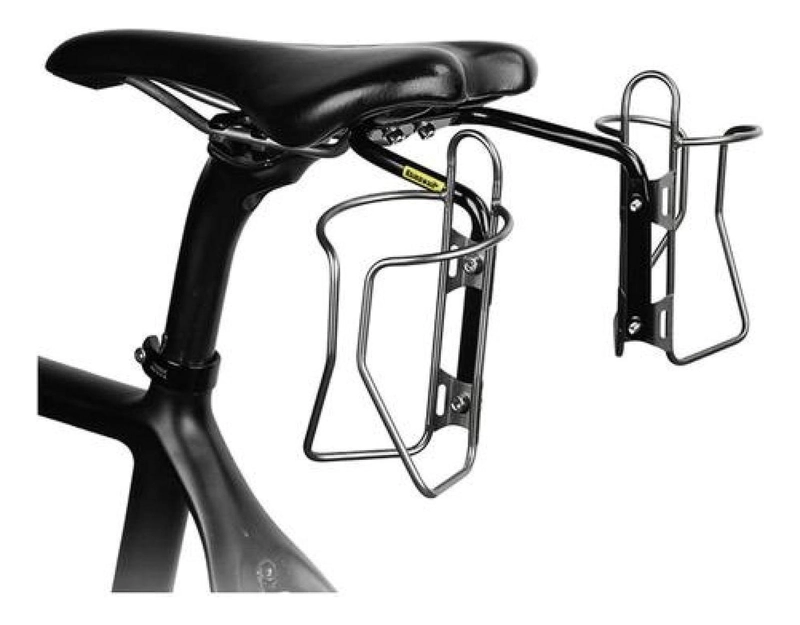 SOPORTE ESTABILIZADOR ALEACIÓN TRASERO SILLÍN BOLSO BICICLETA RUTA - 6