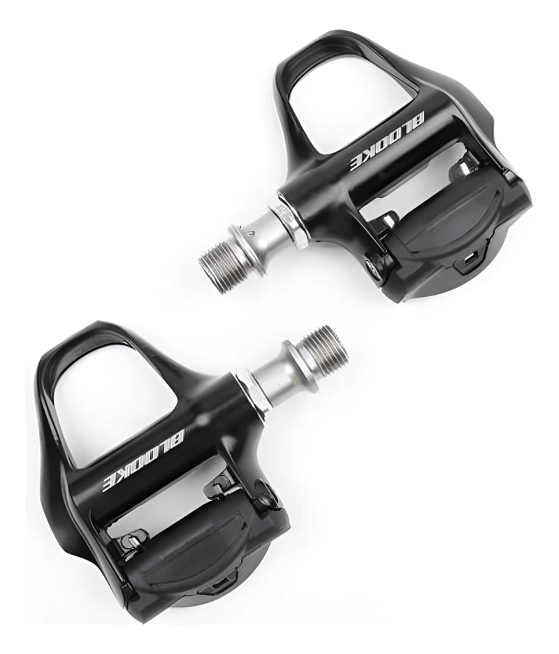 PEDALES DE RUTA + CALAS COMPATIBLE SHIMANO SPD BICICLETA - 1