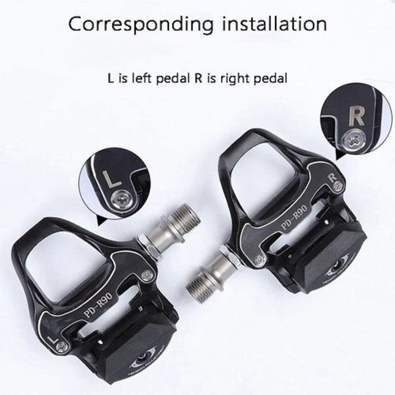 PEDALES DE RUTA + CALAS COMPATIBLE SHIMANO SPD BICICLETA - 2