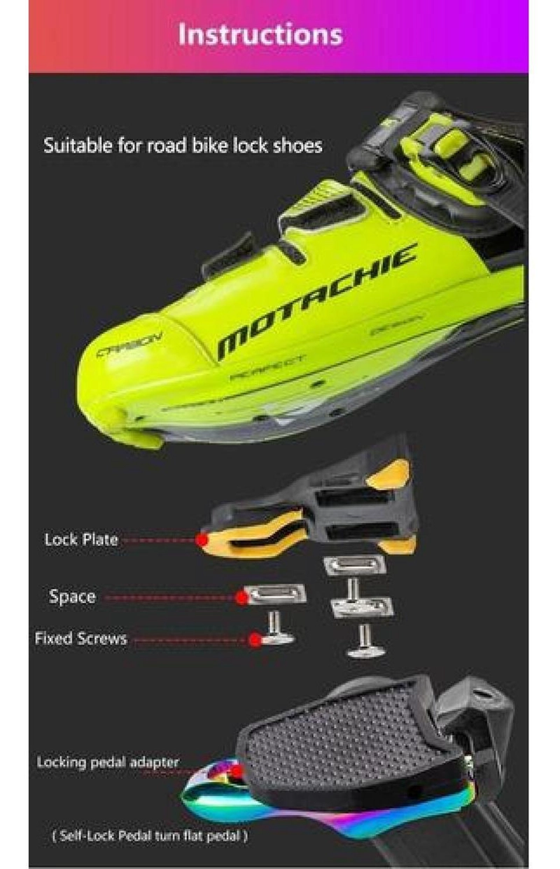 PEDALES DE RUTA + CALAS COMPATIBLE SHIMANO SPD BICICLETA - 9