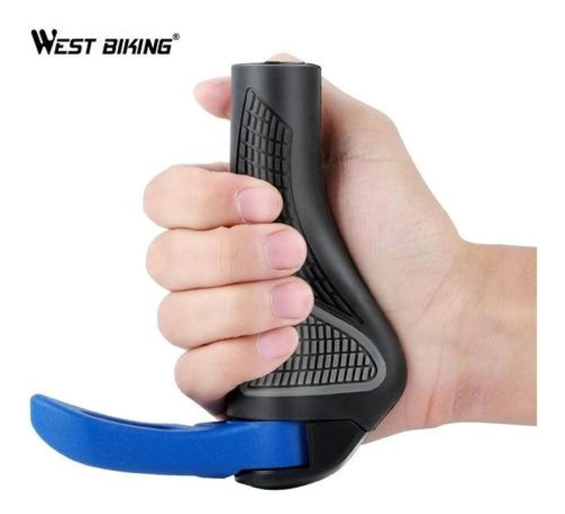 PUÑOS CON CACHOS WEST BIKING AJUSTABLES ERGONÓMICO BICICLETA CUERNOS - 4